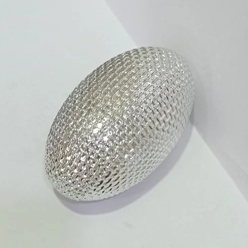 Plastic Silver Perfume Bottle Cap